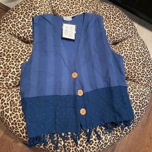 Large Shelly & Arnold fringe vest